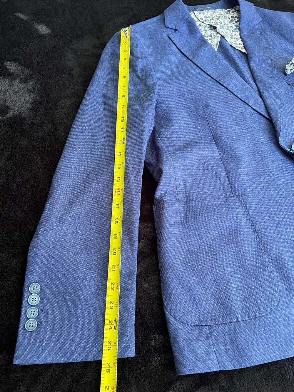 High Quality Italian light weight blue blazer